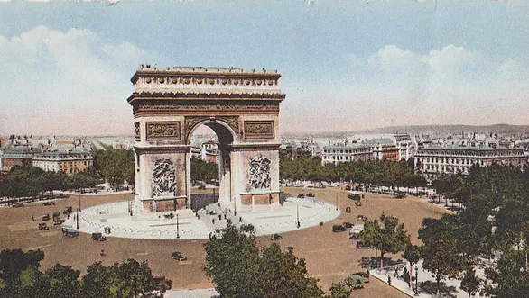 Arc de Triomphe, suicide,