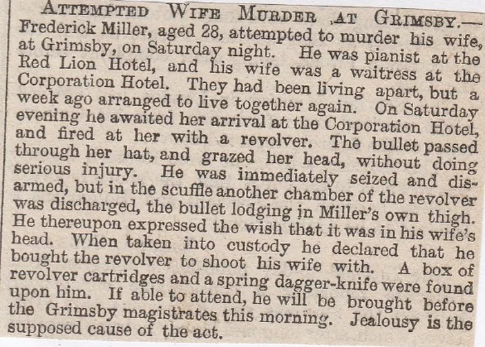 Attempted murder, Grimsby,
