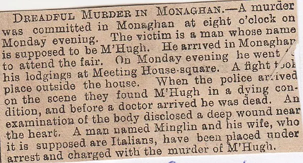 Monaghan murder
