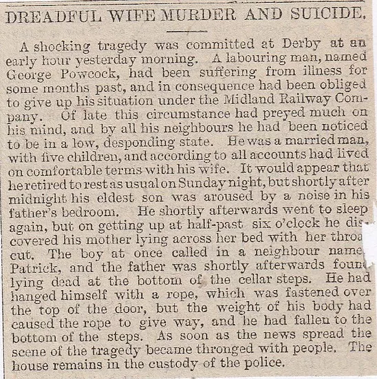 Derby wife murder, suicide