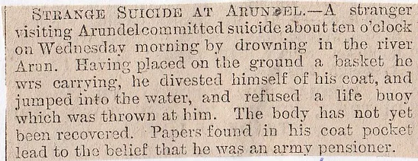 Arundel, suicide