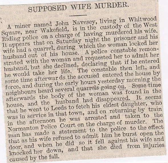 Wakefield, wife murder