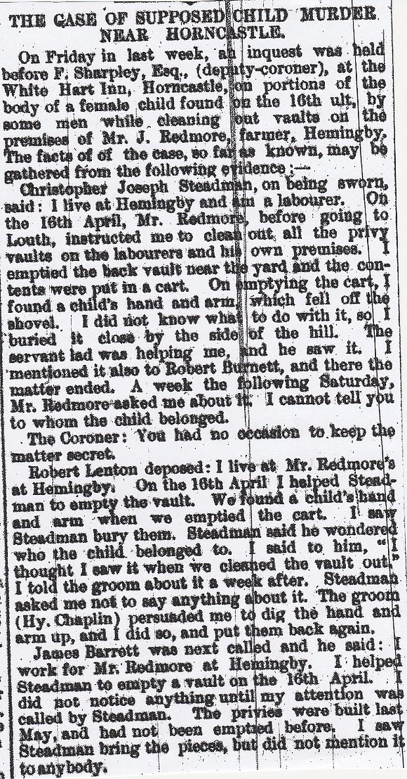 Hemingby, child murder