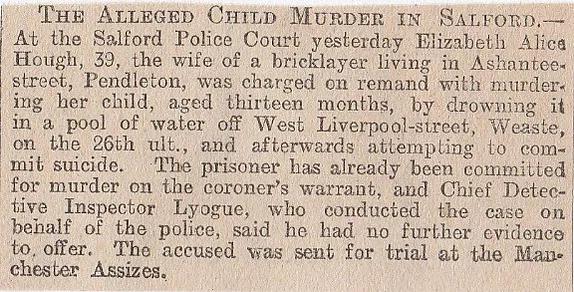 child murder, Salford