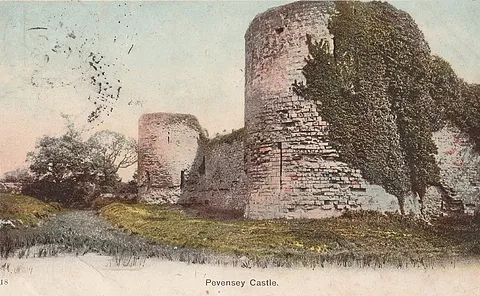 Pevensey Castle, death