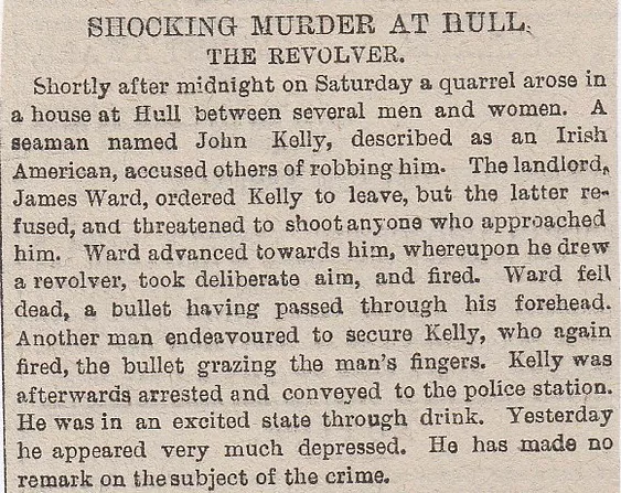 Hull pub murder,