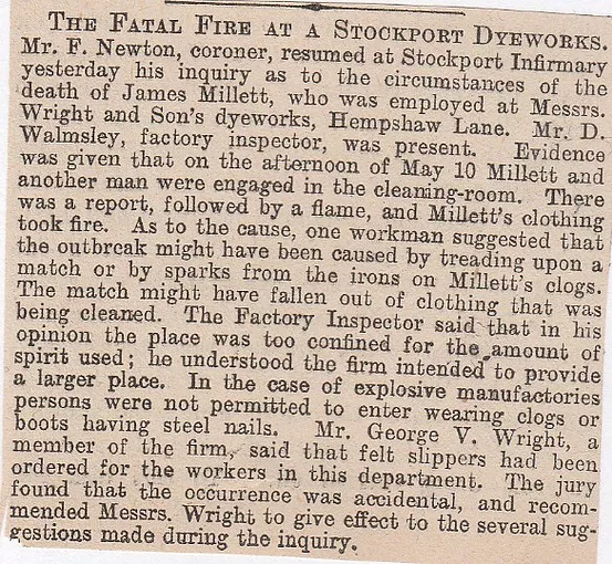 Stockport,fire, Fatal 
